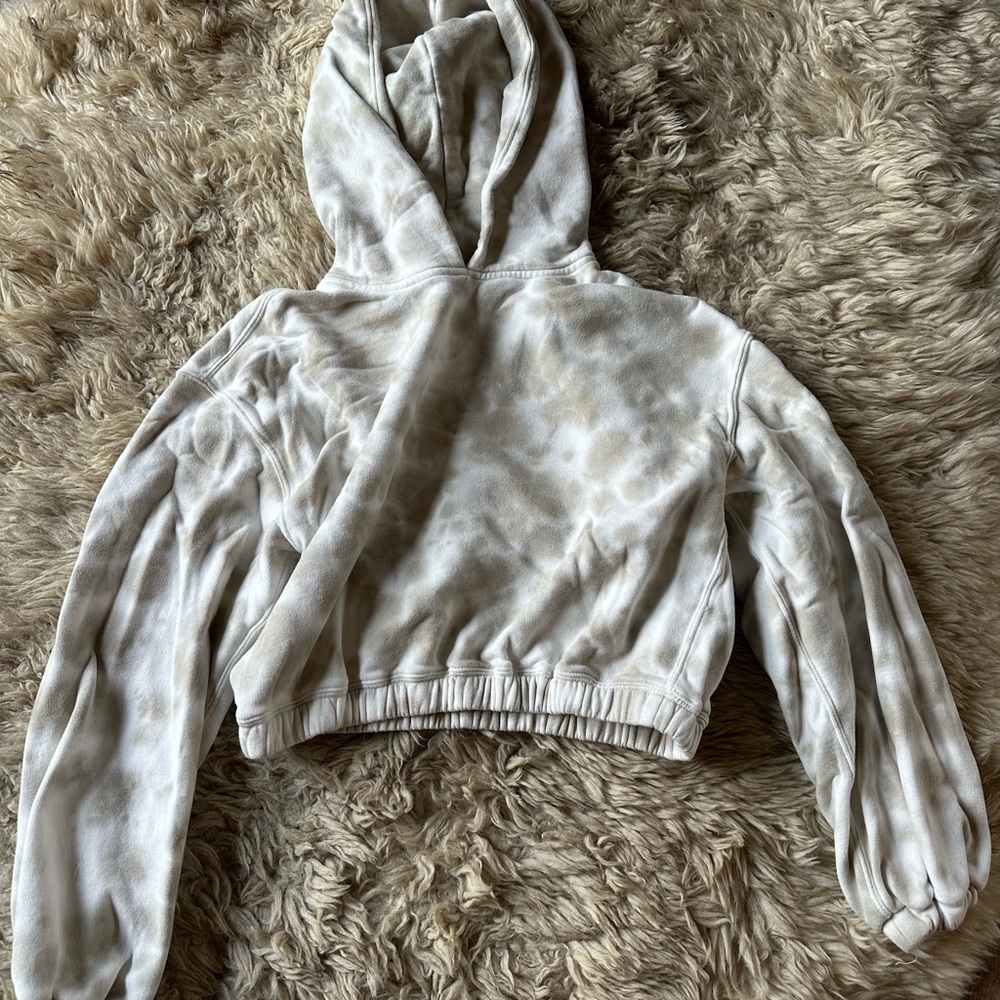 Abercrombie & Fitch Cream Hoodie